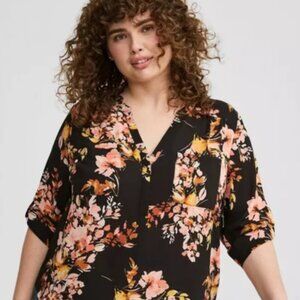 Torrid Harper Pullover Blouse